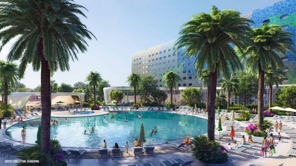 Área comum Universal Stella Nova Resort e Universal Terra Luna Resort