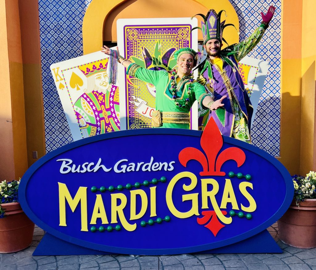 Entrada Mardi Gras Busch Gardens