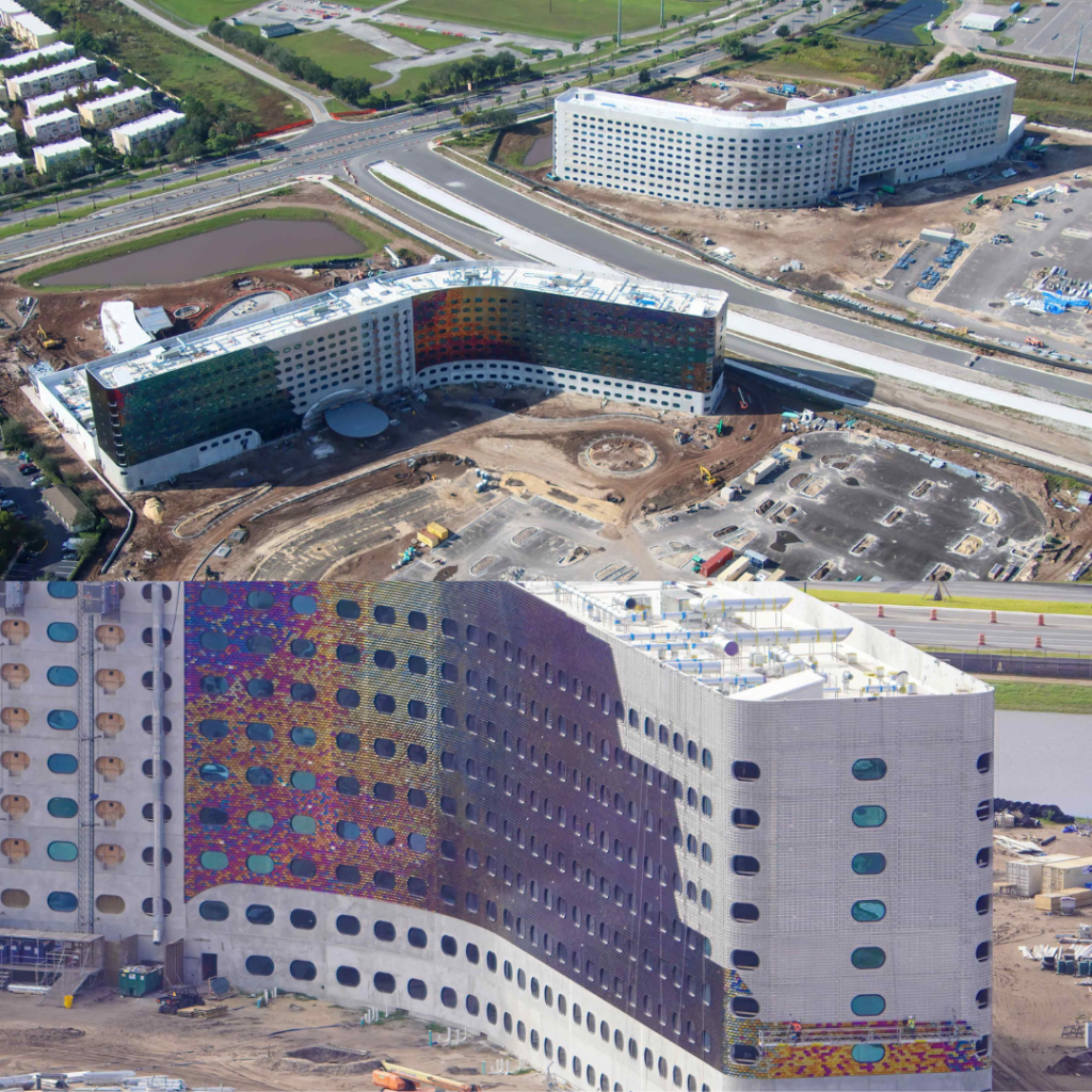 Construção do Universal Stella Nova Resort e Universal Terra Luna Resort