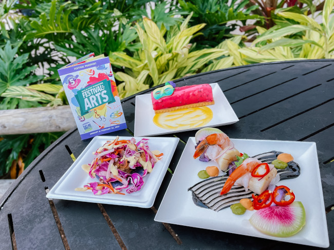 Comidas do Festival of the Arts