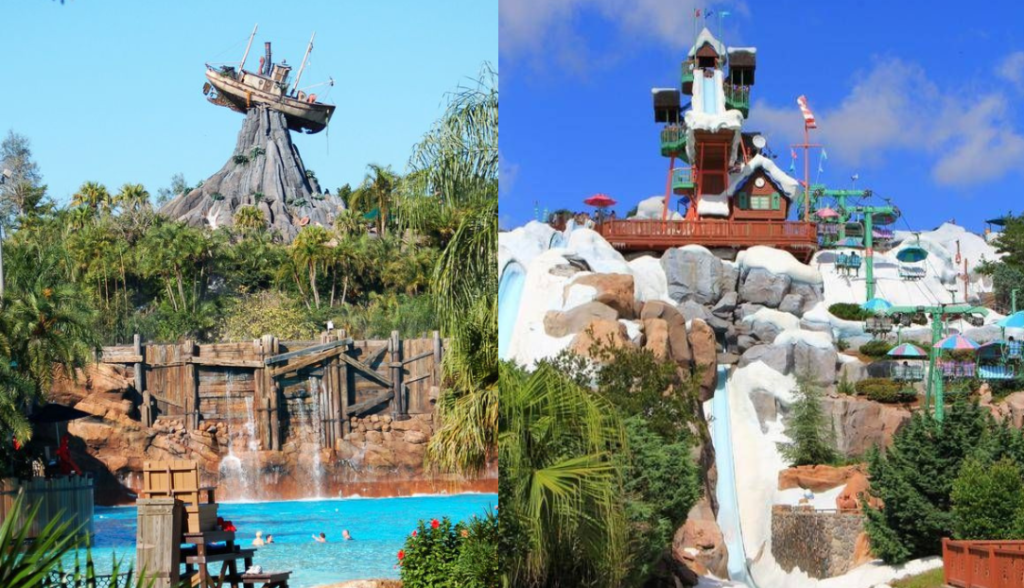 Parques aquáticos do Walt Disney World Resort em Orlando