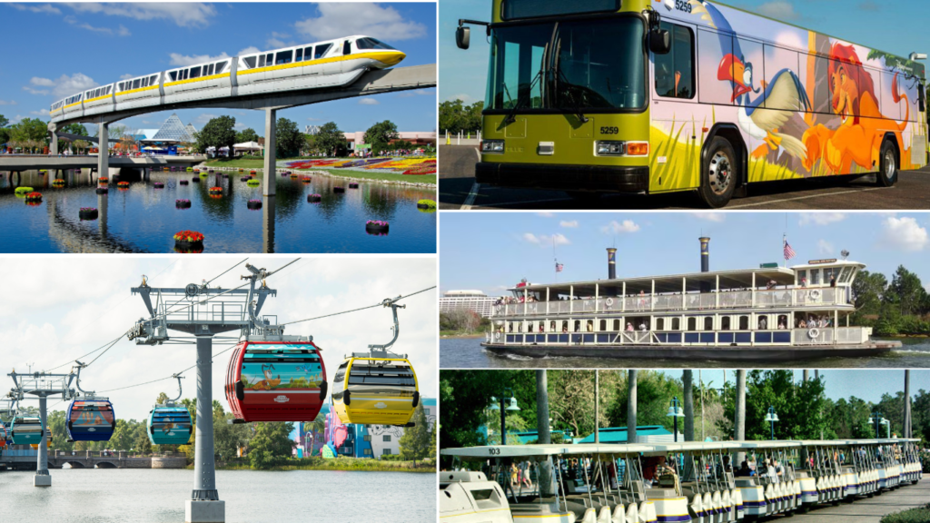 Transportes do Walt Disney World Resort em Orlando