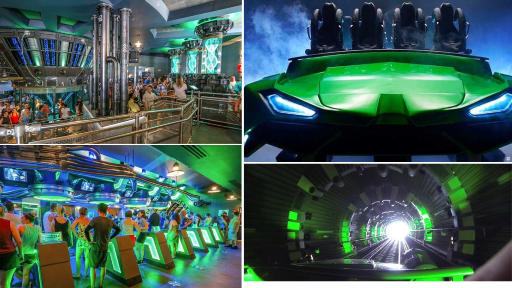 Fila da The Incredible Hulk Coaster