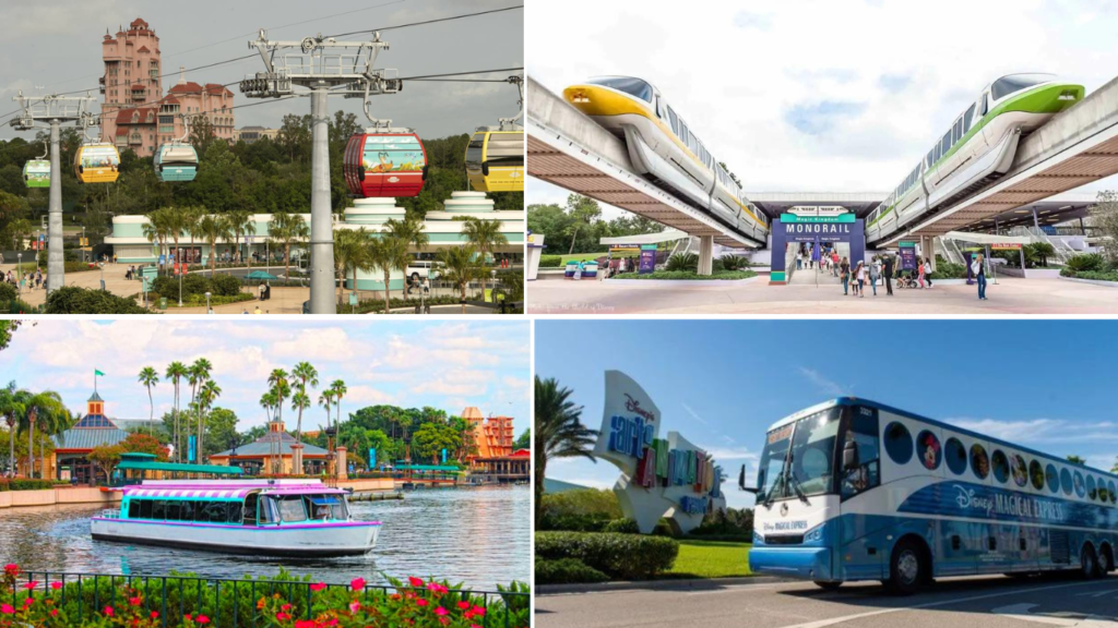 Transportes dos Hotéis da Disney