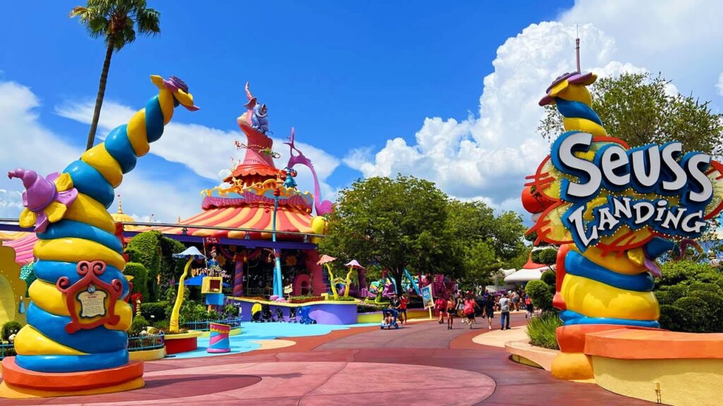 Área do Dr. Seuss no Islands of Adventure