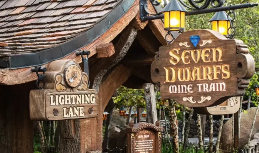 Lightning Lane Seven Dwarfs Mine Train